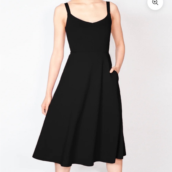 Cobalt Distric Dresses & Skirts - COBALT DISTRICT WOMENS SLEEVELES DRESS A- LINE BLACK STRECH PULL ON Sz M NEW